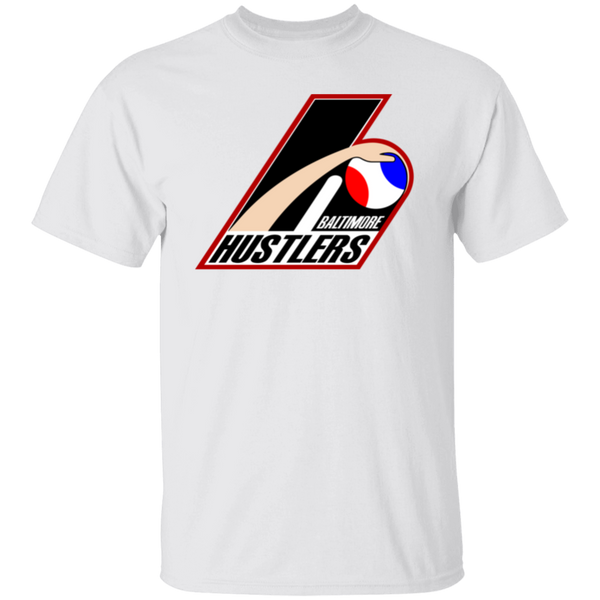 Baltimore Hustlers T-shirt Classic ABA Basketball color White