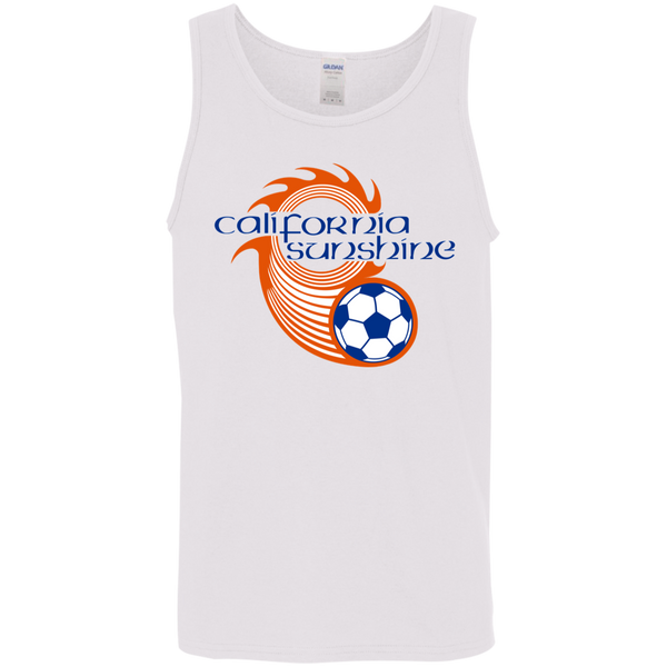California Sunshine Tank Top Classic ASL Soccer color White