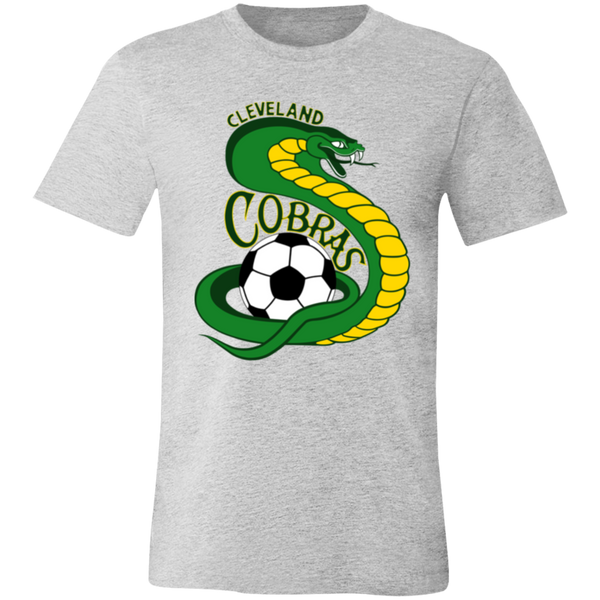 Cleveland Cobras ASL T-shirt Premium American Soccer League Team Tee color White