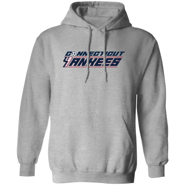 Connecticut Yankees Hoodie Pullover Classic ASL Soccer color Sport Grey