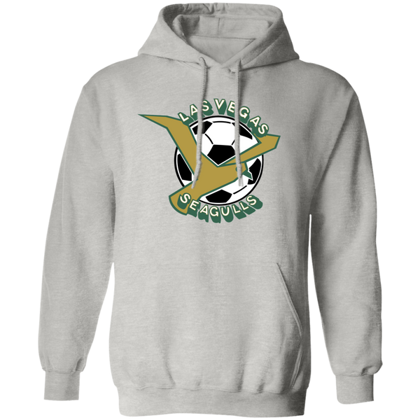 Las Vegas Seagulls Hoodie Pullover Classic ASL Soccer color Ash Grey
