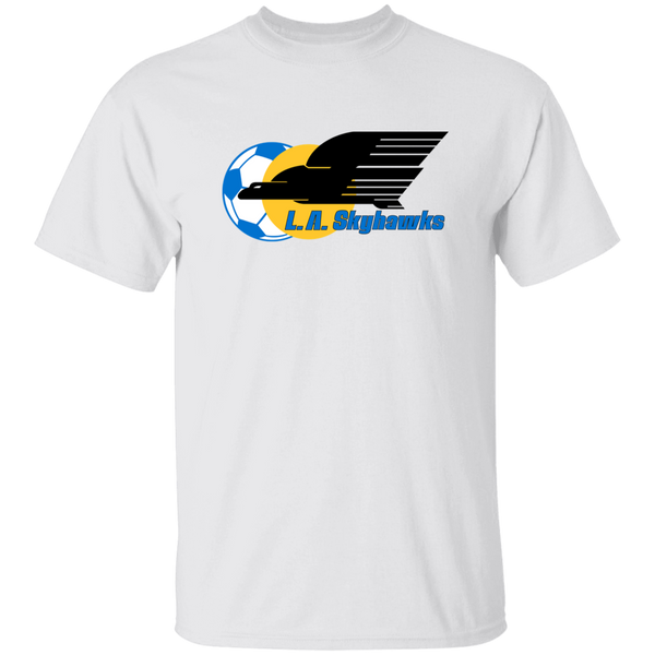 Los Angeles Skyhawks T-shirt Classic ASL Soccer color White