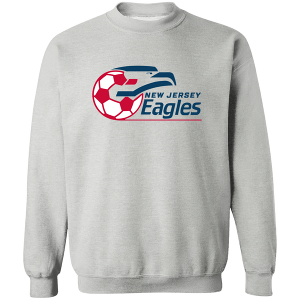 New Jersey Eagles Sweatshirt Classic Crewneck ASL Soccer color Sport Grey