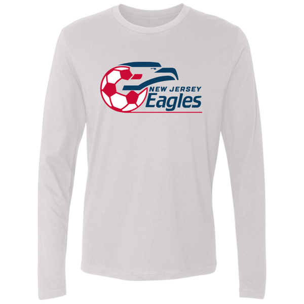 New Jersey Eagles Long Sleeve Shirt Legend ASL Soccer color White