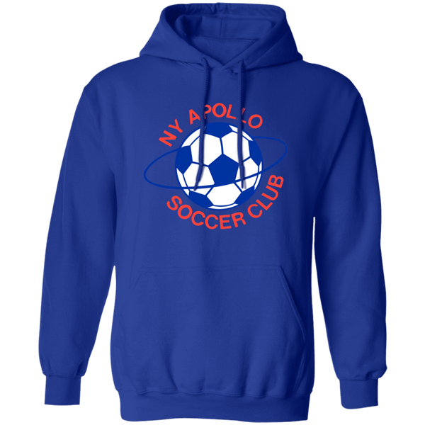New York Apollo Hoodie Pullover Classic ASL Soccer color Royal Blue