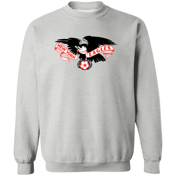 New York Eagles Sweatshirt Classic Crewneck ASL Soccer color Sport Grey