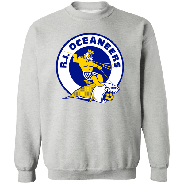 Rhode Island Oceaneers Sweatshirt Classic Crewneck ASL Soccer color Sport Grey