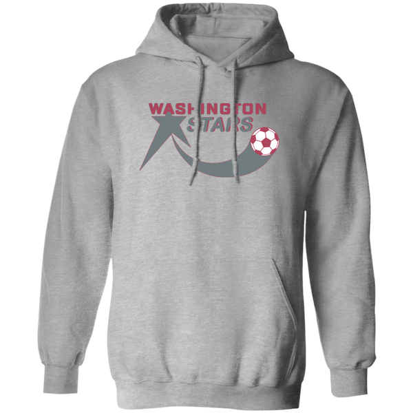 Washington Stars Hoodie Pullover Classic ASL Soccer color Sport Grey