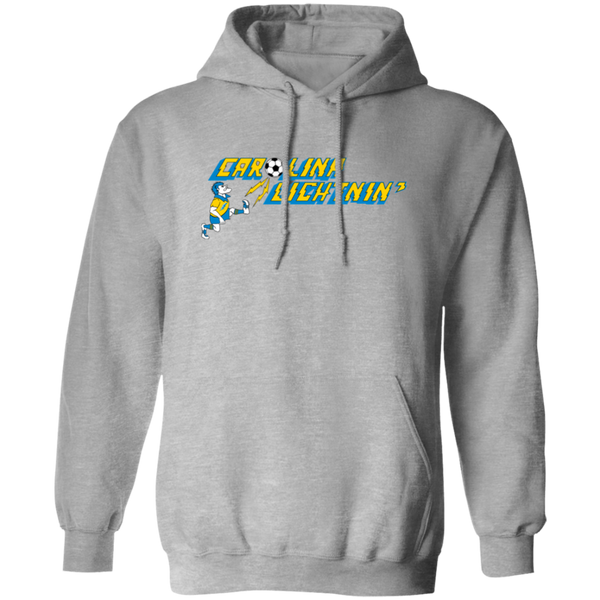 Carolina Lightnin' Hoodie Pullover Classic ASL Soccer color Sport Grey