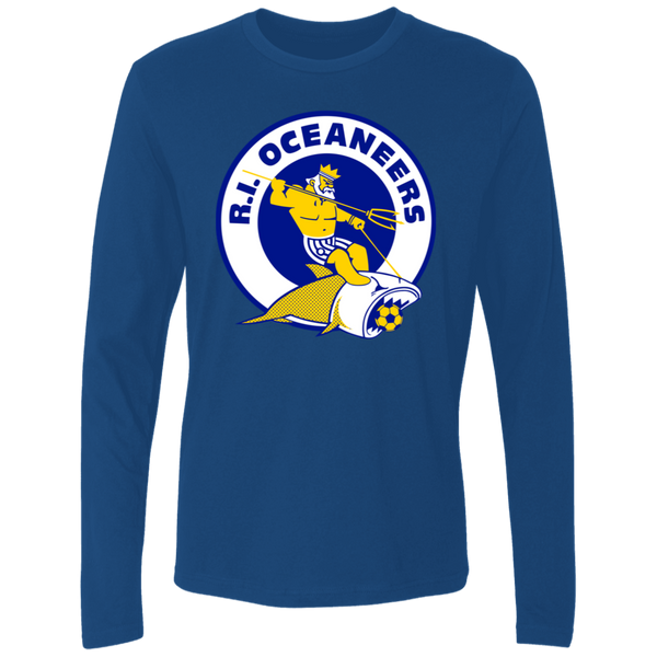 Rhode Island Oceaneers Long Sleeve Shirt Legend ASL Soccer color Royal Blue