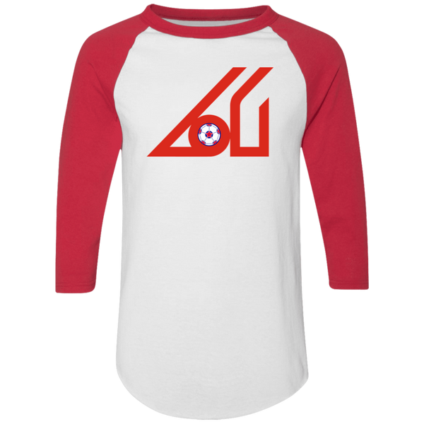 Atlanta Apollos Raglan Shirt NASL Soccer color White/Red
