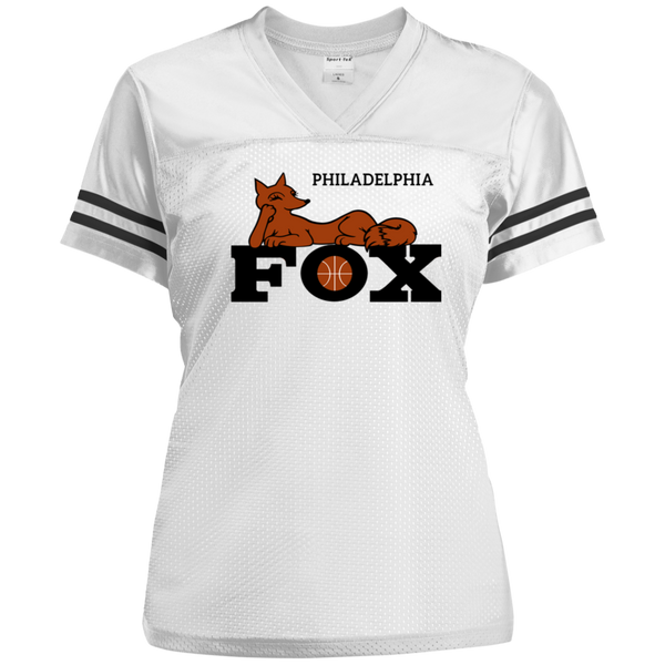 Philadelphia Fox WBL Basketball Womens Replica Jersey color White/Black