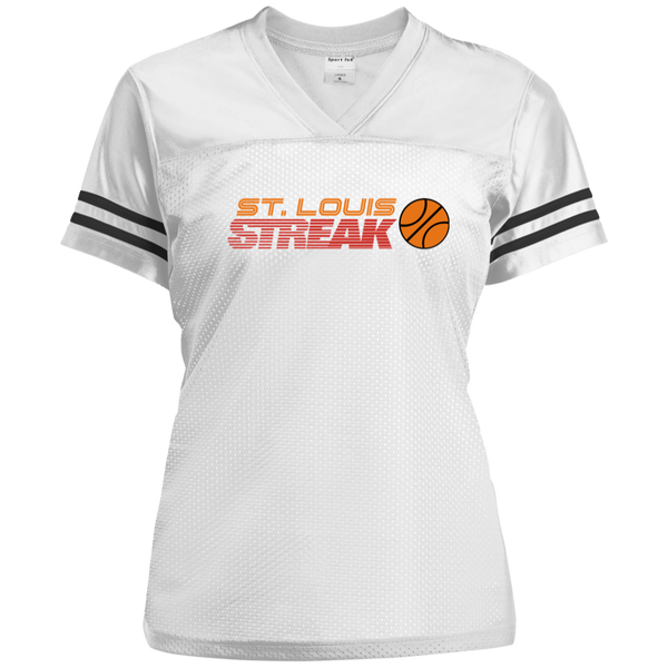 St. Louis Streak WBL Basketball Womens Replica Jersey color White/Black