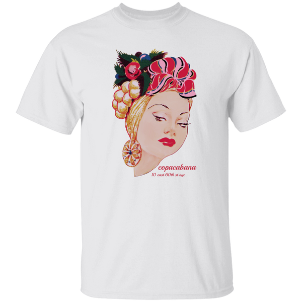 Copacabana Club T-shirt New York City Nightlife Fashion Apparel color White