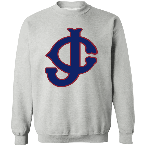 Jersey City Giants Pullover Crewneck Sweatshirt Negro League Baseball color Sport Gray