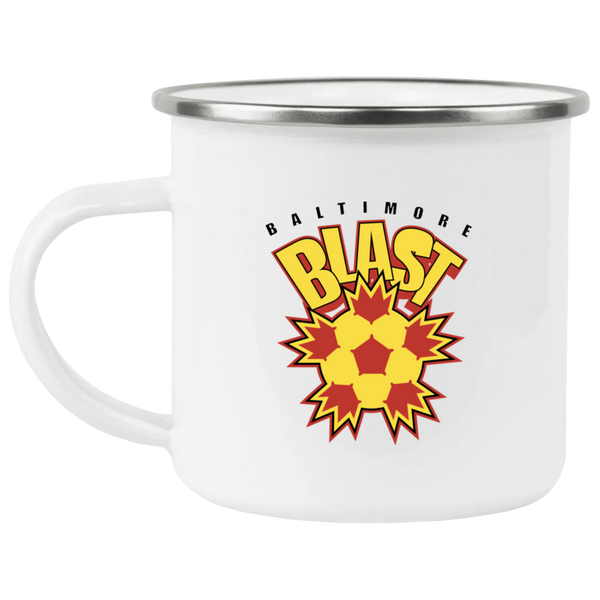 Baltimore Blast Camping Mug 12oz Enamel MISL Soccer