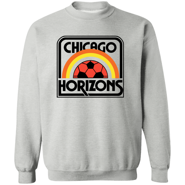 Chicago Horizons Sweatshirt Crewneck Pullover MISL Soccer color Sport Grey
