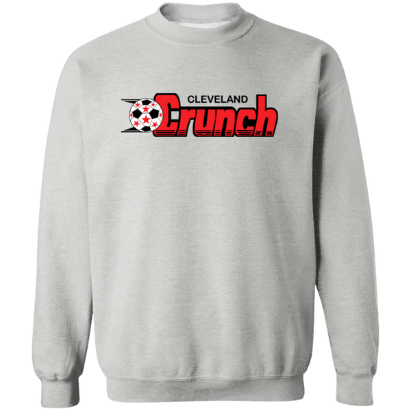 Cleveland Crunch Sweatshirt Crewneck Pullover MISL Soccer color Sport Grey