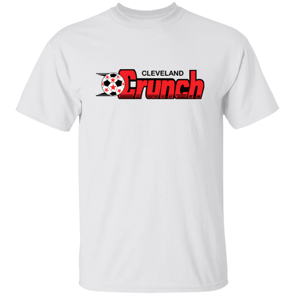 Cleveland Crunch MISL T-shirt Major Indoor Soccer League Team Tee color White