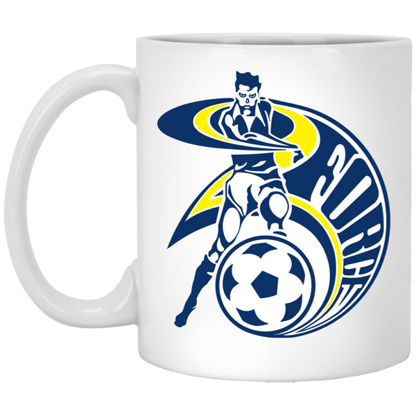 Cleveland Force Mug 11oz White Glossy Ceramic MISL Soccer color White