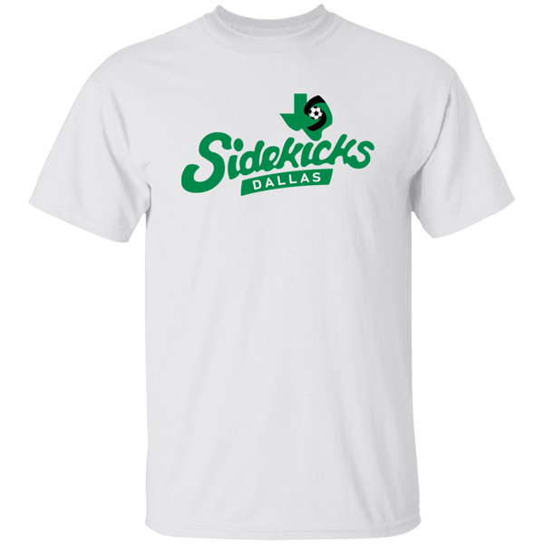 Dallas Sidekicks MISL T-shirt Major Indoor Soccer League Team Tee color White