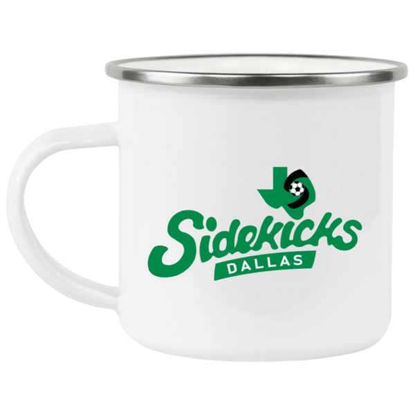 Dallas Sidekicks Camping Mug 12oz Enamel MISL Soccer