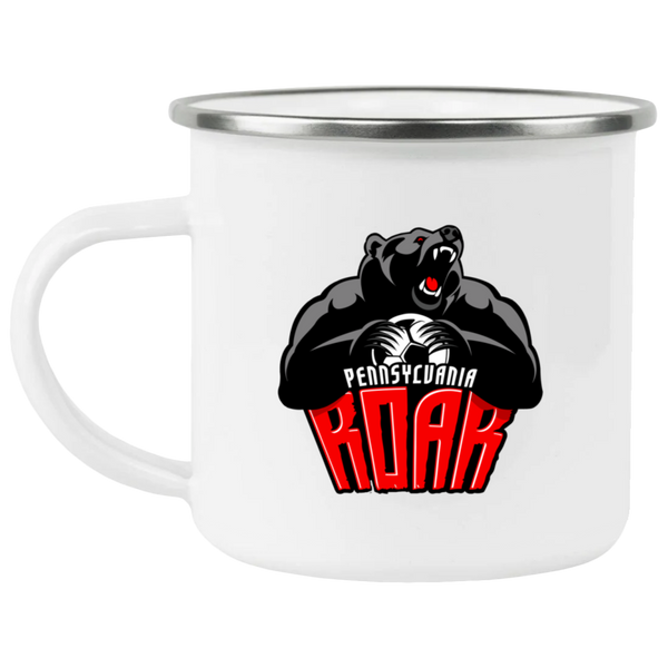 Pennsylvania Roar Camping Mug 12oz Enamel MISL Soccer