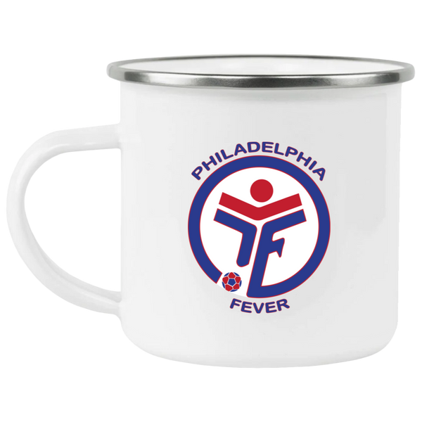 Philadelphia Fever Camping Mug 12oz Enamel MISL Soccer