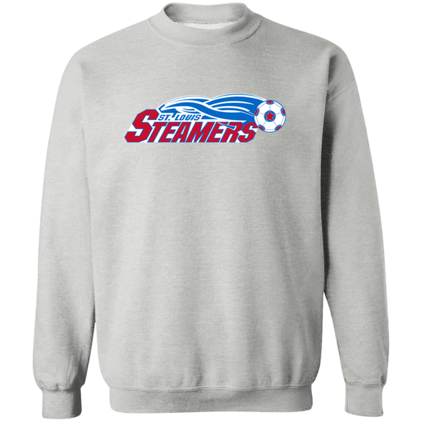 St. Louis Steamers Sweatshirt Crewneck Pullover MISL Soccer color Sport Grey