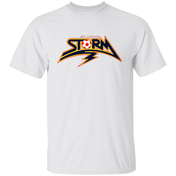 St. Louis Storm T-shirt MISL Soccer color White