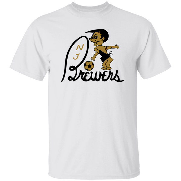 New Jersey Brewers T-shirt ASL Soccer team color white