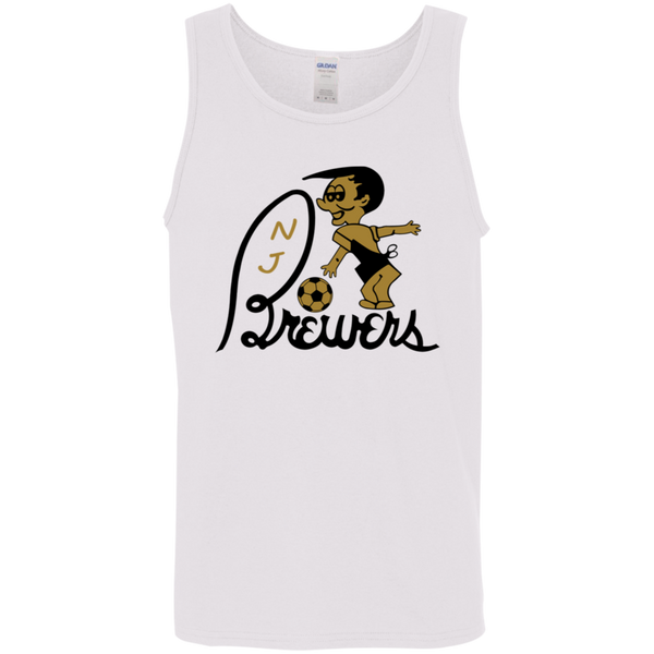 New Jersey Brewers Tank Top Classic ASL Soccer color White