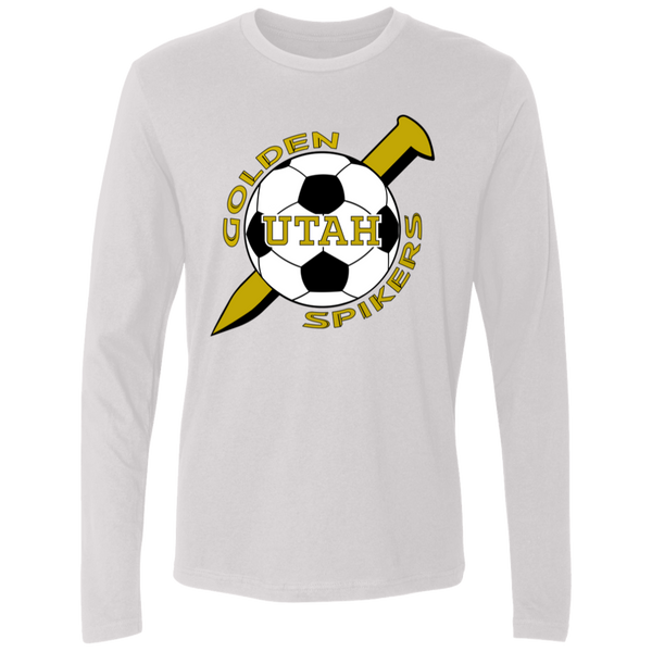 Utah Golden Spikers Long Sleeve Shirt ASL Soccer color White