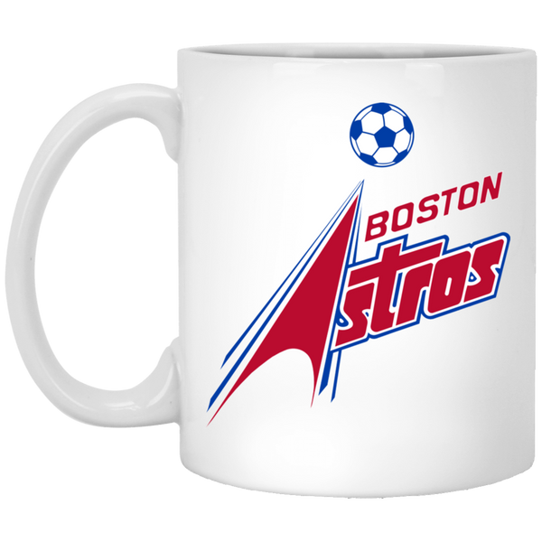 Boston Astros Mug 11oz White Glossy Ceramic ASL Soccer