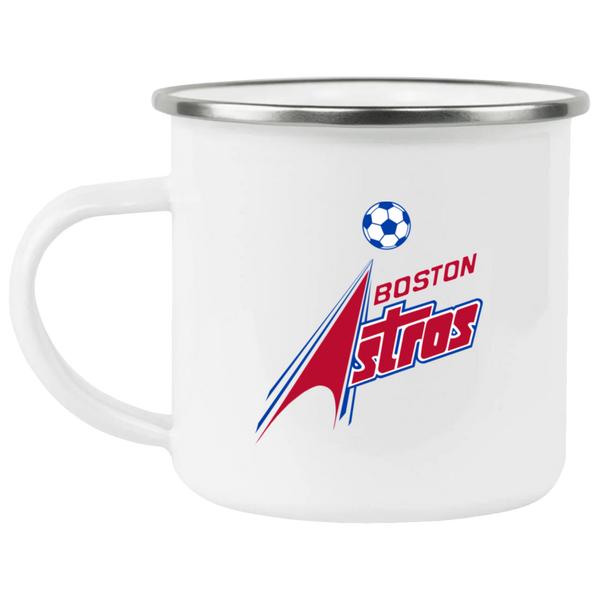 Boston Astros Camping Mug 12oz Enamel ASL Soccer
