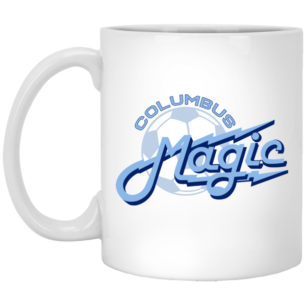 Columbus Magic Mug 11oz White Glossy Ceramic ASL Soccer