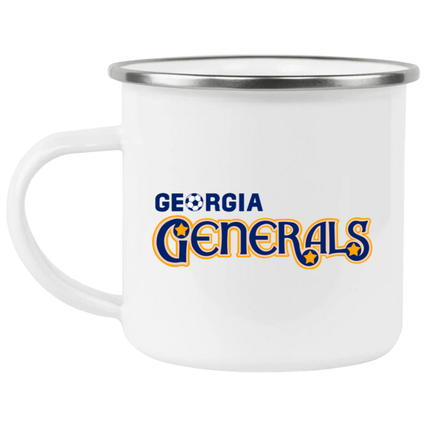 Georgia Generals Camping Mug 12oz Enamel ASL Soccer