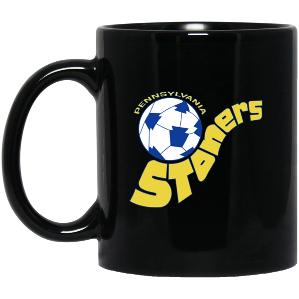 Pennsylvania Stoners Mug 11 oz. Black Glossy Ceramic ASL Soccer