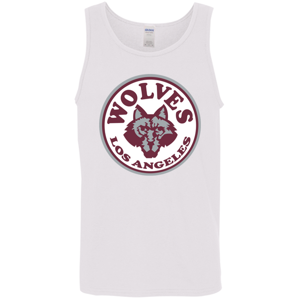 Los Angeles Wolves Tank Top Classic NASL Soccer color White