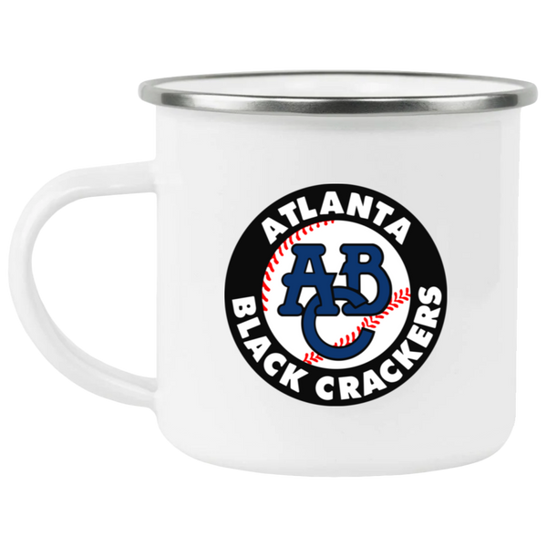 Atlanta Black Crackers Camping Mug 12 oz. Enamel Negro Leagues Baseball Team