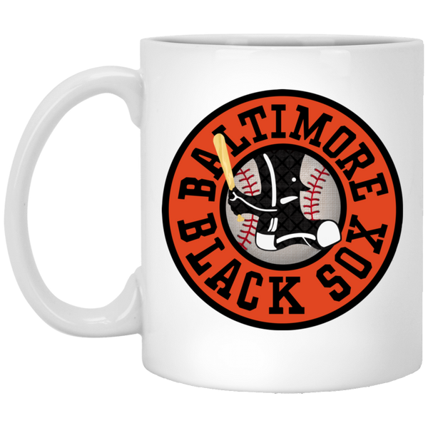 Baltimore Black Sox Mug 11 oz. Ceramic Negro Leagues Baseball Team color White
