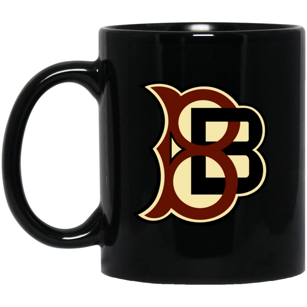 Boston Blues Mug 11 oz. Black Glossy Ceramic Negro Leagues Baseball Team