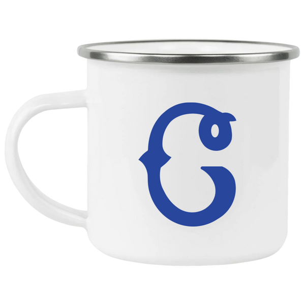 Columbus Blue Birds Camping Mug 12 oz. Enamel Negro Leagues Baseball Team