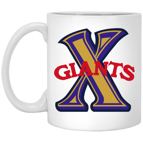 Cuban X-Giants Mug 11 oz. Ceramic Negro Leagues Baseball Team color White