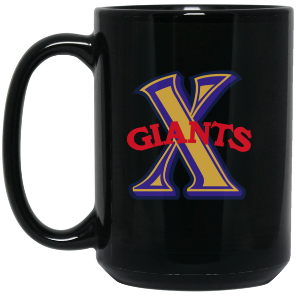 Cuban X-Giants Mug 15 oz. Black Glossy Ceramic Negro Leagues Baseball Team