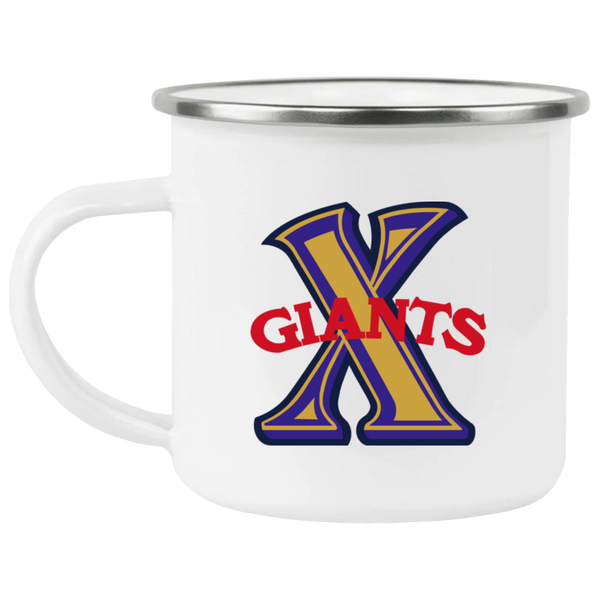 Cuban X-Giants Camping Mug 12 oz. Enamel Negro Leagues Baseball Team