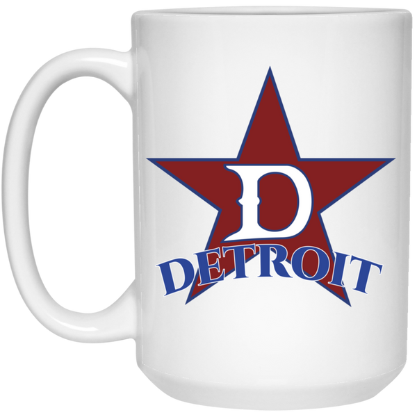Detroit Stars Large Drink Mug 15 oz. Negro Leagues Baseball Team color White