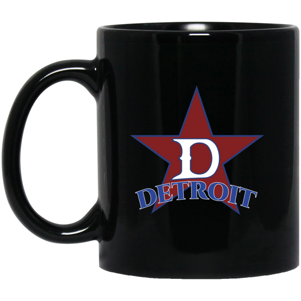 Detroit Stars Mug 11 oz. Black Glossy Ceramic Negro Leagues Baseball Team