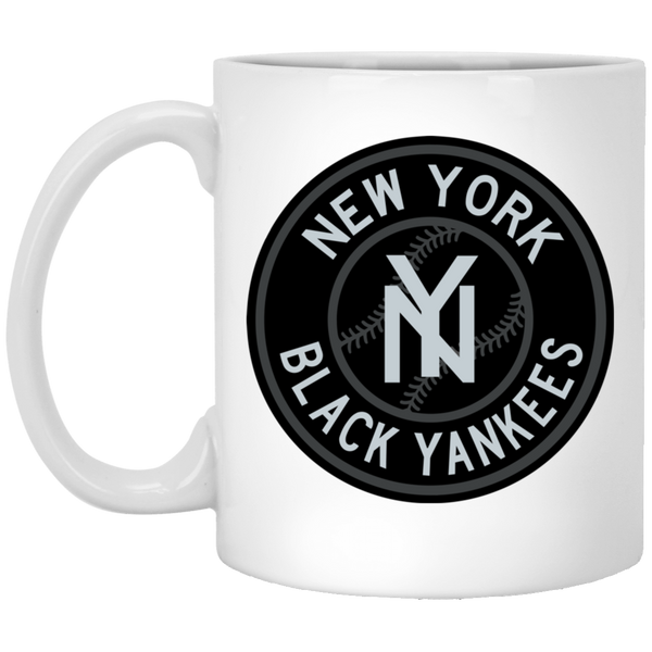 New York Black Yankees Mug 11 oz. Ceramic Negro Leagues Baseball Team color White