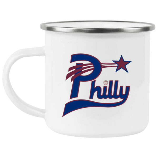 Philadelphia Stars Camping Mug 12 oz. Enamel Negro Leagues Baseball Team